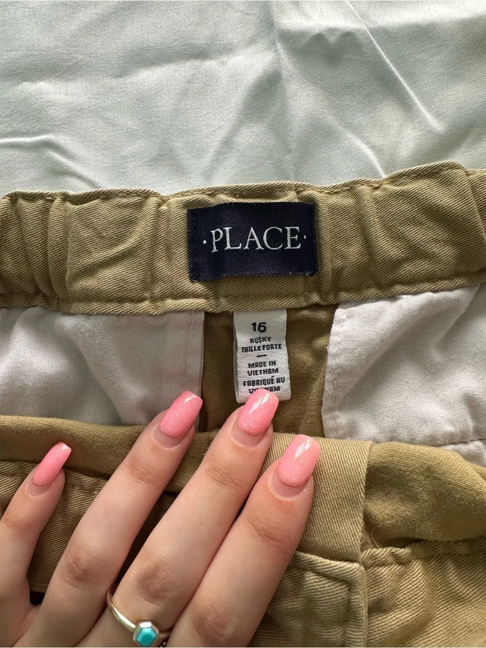 The Children’s Place Husky Khaki Shorts